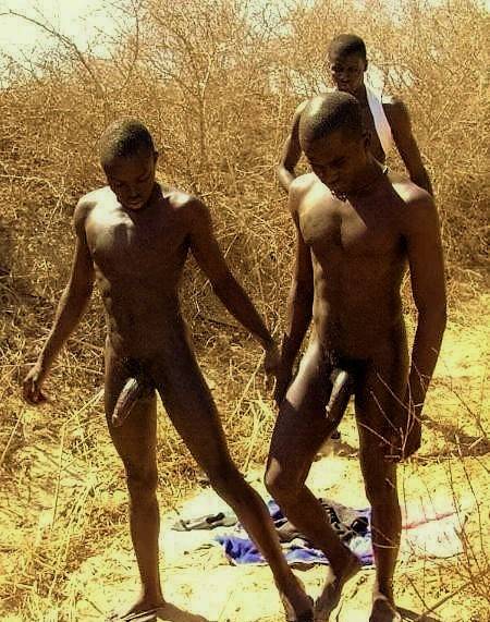 Fotos de africanos pelados